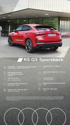 Catálogo Audi en Barranquilla | Audi RS Q3 Sportback TFSI ST quattro | 24/5/2023 - 24/5/2024