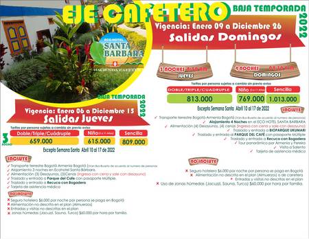 Catálogo Caminantes | Eco Hotel Santa Barbara | 9/11/2021 - 26/12/2022