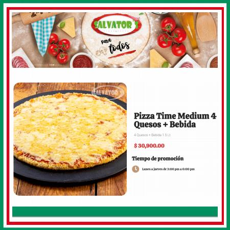 Catálogo Salvator's Pizza | Salvator's para Todos | 4/11/2022 - 12/12/2022