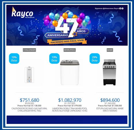 Catálogo Rayco en Medellín | Descuentos | 17/3/2023 - 1/4/2023