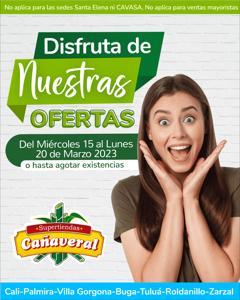 Catálogo Supertiendas Cañaveral en Jamundí | Ofertas Supertiendas Cañaveral | 20/3/2023 - 20/3/2023