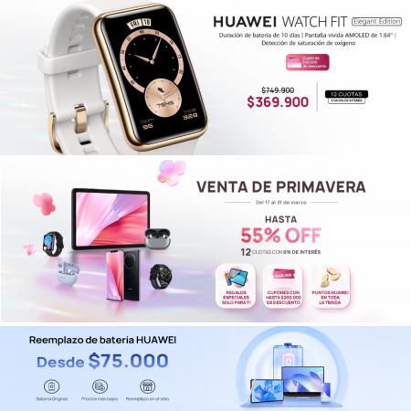 Catálogo Huawei | Ofertas Huawei | 18/3/2023 - 31/3/2023