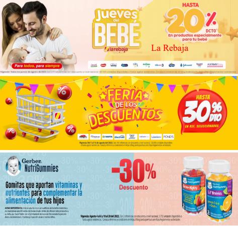 Ofertas de Farmacias, Droguerías y Ópticas en Sabaneta | Promos la Rebaja de La Rebaja | 4/8/2022 - 31/8/2022