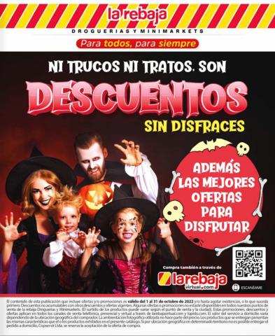 Catálogo La Rebaja | Descuentos sin Disfraces | 1/10/2022 - 31/10/2022