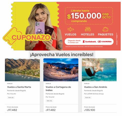 Ofertas de Viajes en Quibdó | Aprovecha Vuelos Increíbles de Despegar | 17/5/2022 - 31/5/2022