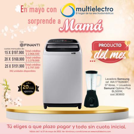 Catálogo Multielectro | Ofertas para Mamá | 13/5/2023 - 31/5/2023