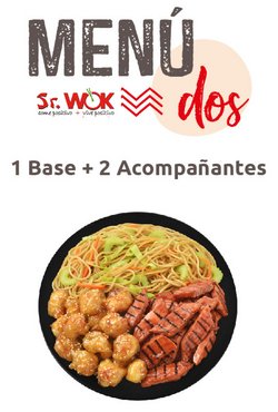 Ofertas de Restaurantes en el catálogo de Sr. Wok ( Vence mañana)