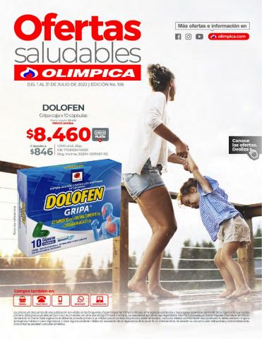 Ofertas de Farmacias, Droguerías y Ópticas en Bogotá | Ofertas Saludables de Superdroguería Olímpica | 5/7/2022 - 31/7/2022