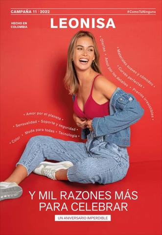 Ofertas de Ropa y Zapatos en Montería | Mil Razones Para Celebrar - Campaña 11 de Leonisa | 15/7/2022 - 5/8/2022