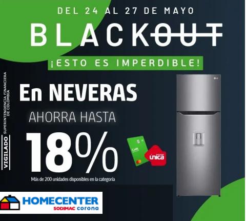 Catálogo Homecenter | Ofertas Blackout | 24/5/2022 - 27/5/2022