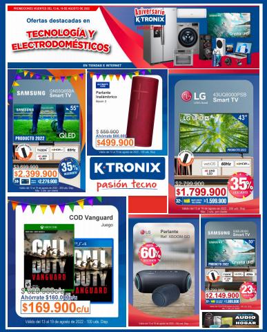 Catálogo Ktronix en Fusagasugá | Tecnología y Electrocomésticos | 13/8/2022 - 19/8/2022