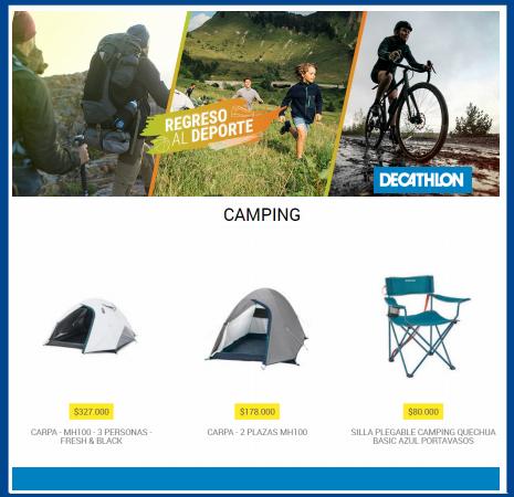 Ofertas de Deporte en Chía | Camping de Decathlon | 16/6/2022 - 18/7/2022