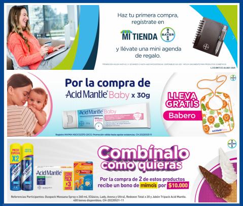 Ofertas de Farmacias, Droguerías y Ópticas en Barrancabermeja | Ofertas - Descuentos de Bayer | 12/8/2022 - 30/8/2022