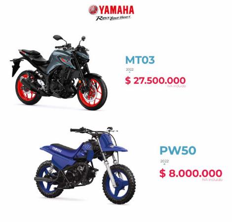 Catálogo Yamaha | Motos Yamaha | 15/3/2022 - 31/7/2022