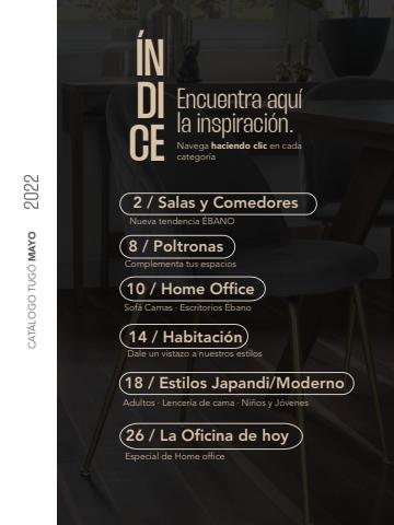 Catálogo Tugó en Bogotá | Tendencia Ébano | 2/5/2022 - 31/5/2022