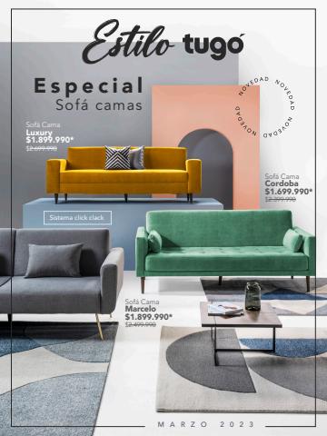 Catálogo Tugó | Especial Sofá Cama | 6/3/2023 - 31/3/2023