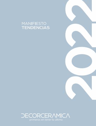 Catálogo Decorceramica | Manifiesto_Tendencias_2022 | 19/9/2022 - 19/10/2022