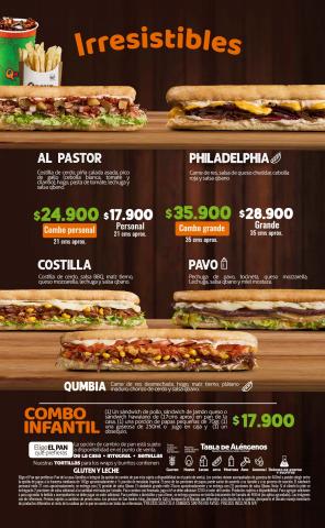 Ofertas de Restaurantes en Marinilla | Irresistibles de Sandwich Qbano | 8/7/2022 - 2/12/2022