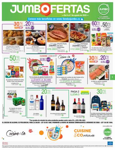 Ofertas de Supermercados en El Tablón de Gómez | JUMBOFERTAS de Jumbo | 4/8/2022 - 10/8/2022