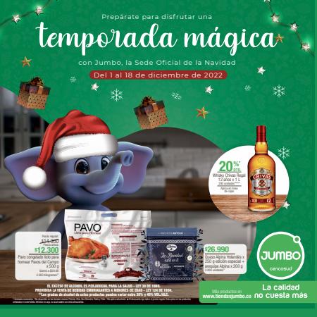 Catálogo Jumbo en Bosconia | TEMPORADA MÁGICA | 1/12/2022 - 18/12/2022