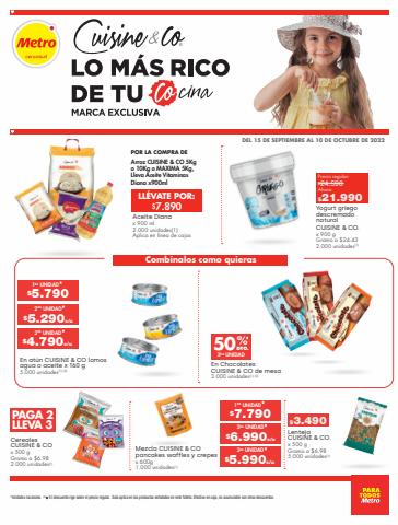 Ofertas de Supermercados en Montería | LO MÁS RICO DE TU COCINA de Metro | 22/9/2022 - 10/10/2022