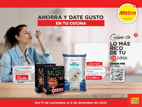 Catálogo Metro en Pasto | AHORRA Y DATE GUSTO EN TU COCINA  | 17/11/2022 - 4/12/2022
