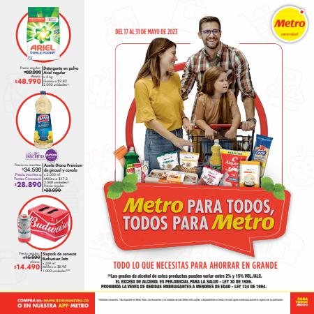Catálogo Metro en Bogotá | METRO PARA TODOS, TODOS PARA METRO | 17/5/2023 - 31/5/2023