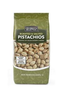 Oferta de Member's Selection Pistachos Tostados y Salados 907 g / 32 oz por $62900 en PriceSmart