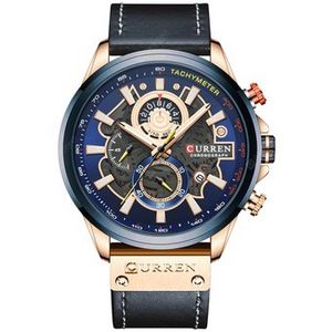 Oferta de CURREN 8380 Reloj Dorado Deportivo Cronógrafo Hombre por $140000 en Linio