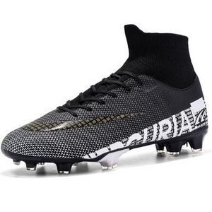 Oferta de Botas de fútbol FG zapatos de fútbol antideslizantes-Negro por $152900 en Linio