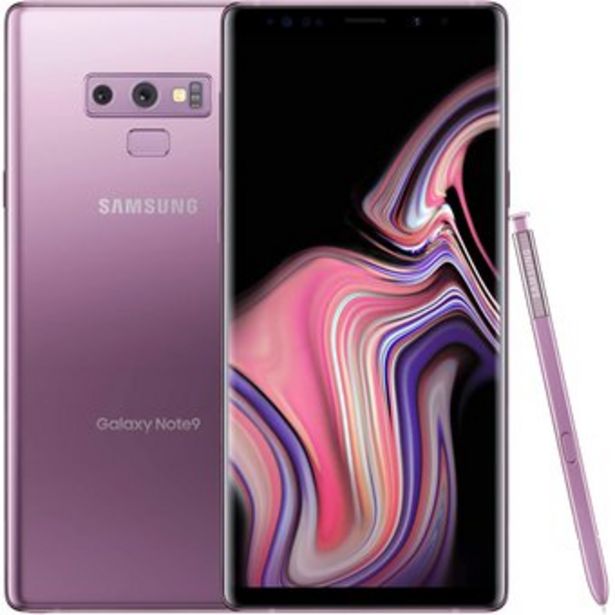 Oferta de Celular Samsung Galaxy NOTE 9 SM-N960F/DS Dual SIM 128GB - Púrpura por $1719900