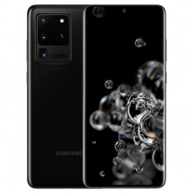 Oferta de Samsung Galaxy S20 Ultra SM-G988U 128GB Negro Garantía 12 meses* por $3059900 en Linio