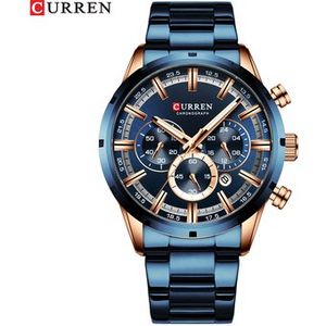 Oferta de CURREN 8355 Reloj de Pulsera para Hombre Cronógrafo de Cuarzo-5 por $99000 en Linio