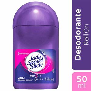 Oferta de Desodorante Roll On Lady Speed Stick Pro 5 en 1 x 50 ml por $11900 en MegaTiendas