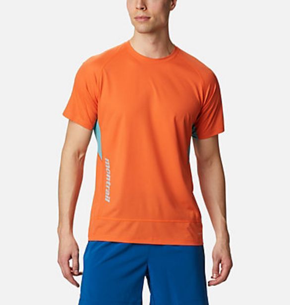 Oferta de Camiseta de manga corta para correr Titan Ultra II para hombre por $24,99 en Columbia