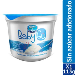 Oferta de Yogurt Natural Baby Gu por $3090 en Merqueo