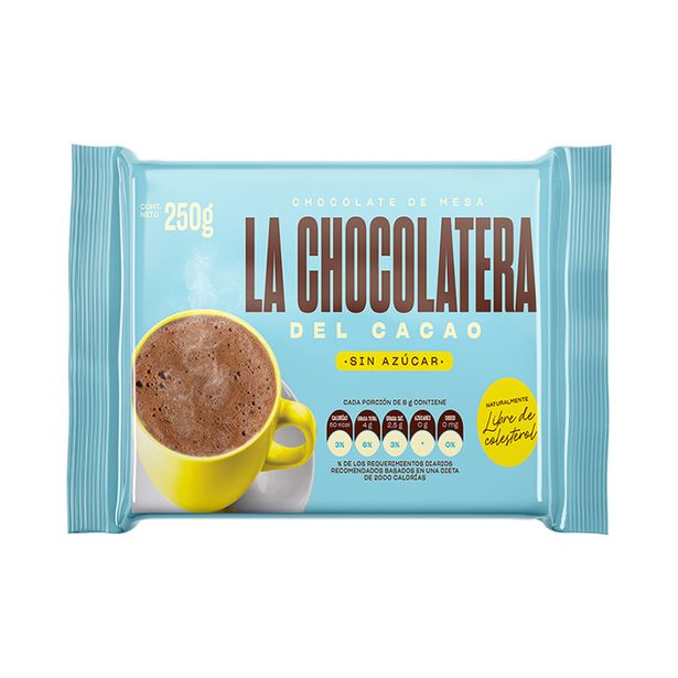 Oferta de Chocolate de Mesa La Chocolatera Del Cacao Sin Azúcar por $3987