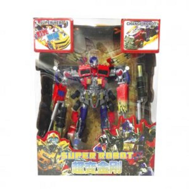 Oferta de Transformers Articulado Super Robot por $95000