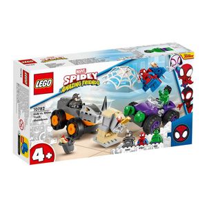 Oferta de LEGO® Marvel Spidey Y Su Superequipo Camiones De Combate De Hulk Y Rino por $149900 en Alkosto