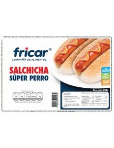 Oferta de SALCHICHA FRICAR SÚPER PERRO x 500g por $9750 en Mercado Madrid