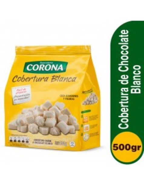 Oferta de COBERTURA CORONA CHOCOLATE BLANCO x 500GR por $11420