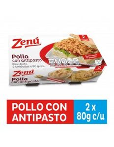 Oferta de POLLO CON ANTIPASTO ZENU 2LT x 80GR por $12640 en Mercado Madrid