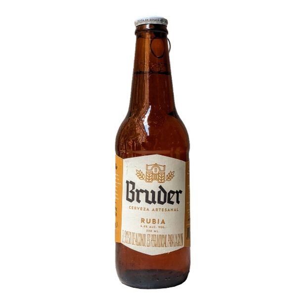 Oferta de Cerveza Bruder Rubia 330ml por $7300