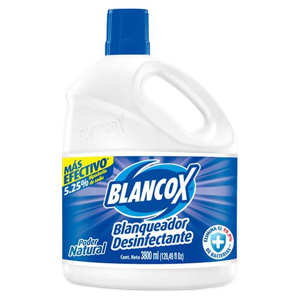 Oferta de Blanqueador BLANCOX poder mega oferta x3800 ml por $7597
