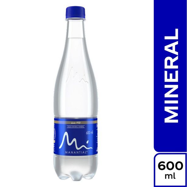 Oferta de Agua Manantial x600ML Botella por $2050