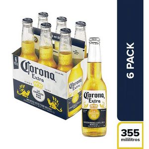 Oferta de Cerveza Corona 6x355ml Nal por $26650 en Surtifamiliar