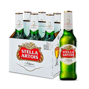 Oferta de Cerveza Stella Artois 6x330ml por $27850 en Surtifamiliar