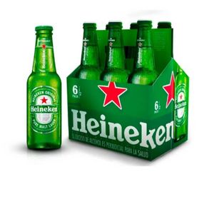 Oferta de Cerveza Heineken 6x250ml Botella por $14800 en Surtifamiliar