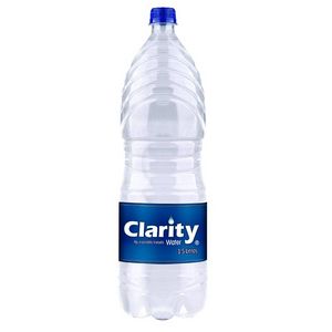 Oferta de Agua Clarity X1500ml Botella Pet por $1900 en Surtifamiliar
