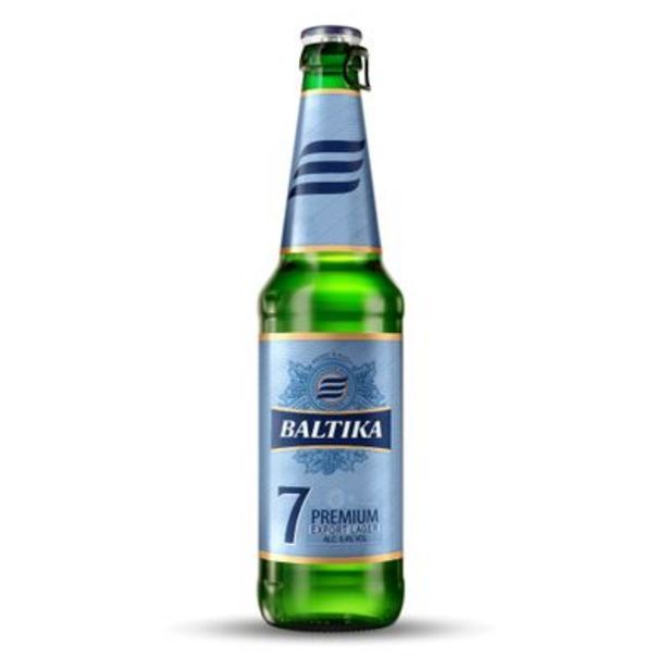Oferta de Cerveza Baltika No 7 Botella 470ml por $11700